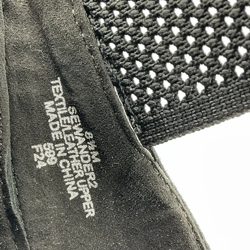 NEW Easy Spirit Women’s Wander Strap Wedge Sandals Black Size 8.5M